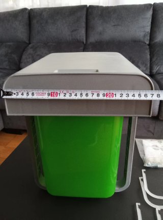 Papelera de reciclaje doble