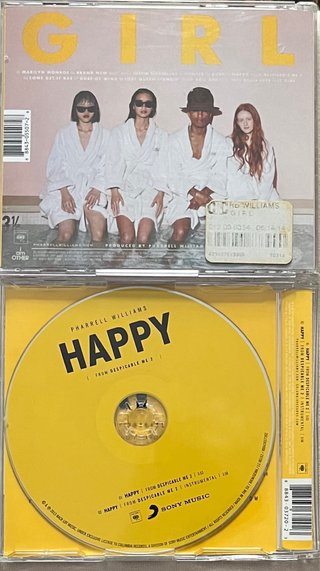 Pharrell Williams Lote cd y cd single