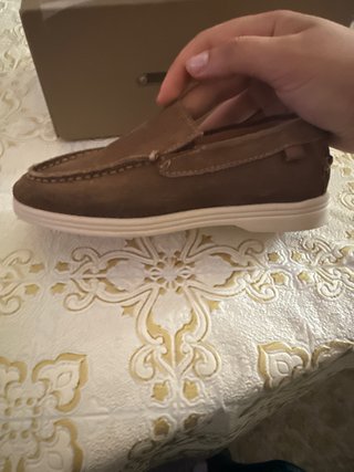 Zapatos marrones de ante