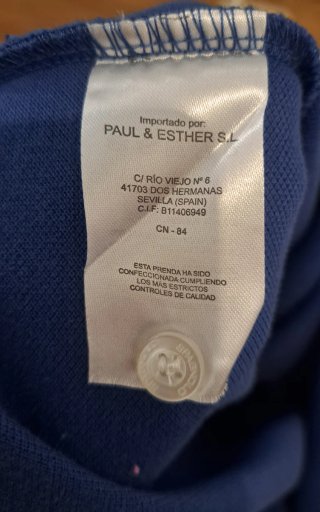 Polo Spagnolo Azul