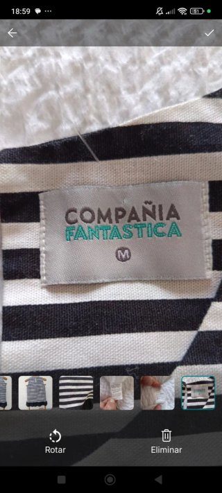 Blusa de verano Compañía Fantástica Talla M