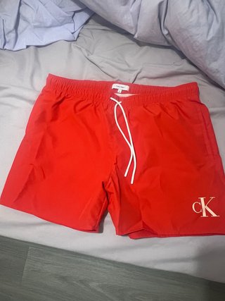 Bañador Calvin Klein Rojo