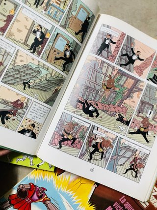 Pack comic Mazinger Z, Tintin y En Massagran