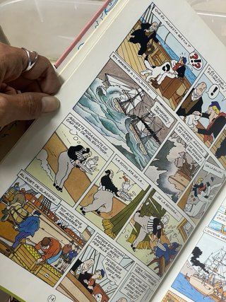 Pack comic Mazinger Z, Tintin y En Massagran