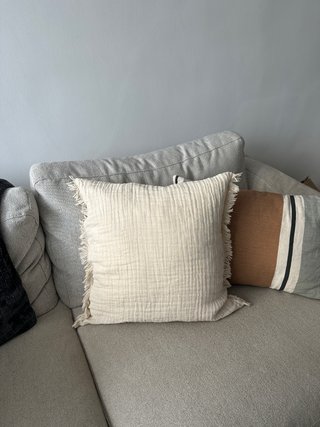 Cojín Ikea Crudo con Funda