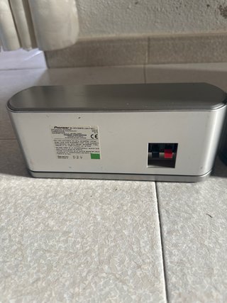 Altavoces Pioneer Negro/Plata