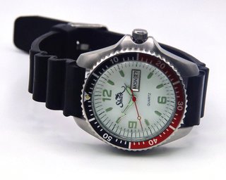 Shark Diver 200mts Pepsi Reloj Cuarzo Deportivo