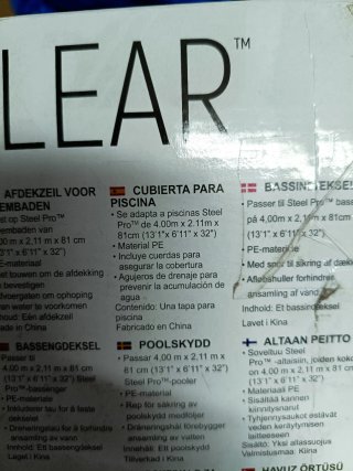 Cubierta Piscina De 400x211x81 cm. Bestway 58107