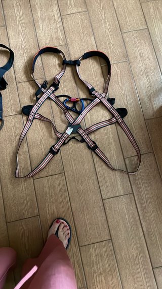 Arnés de escalada infantil