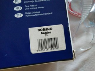 Maschera subacquea adulti Salvas Domino