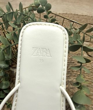 Chanclas Zara Mujer Talla 39 Nuevas