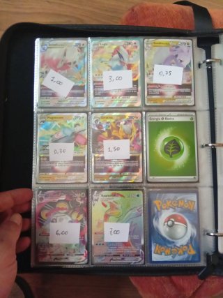 Cartas Pokémon Variadas