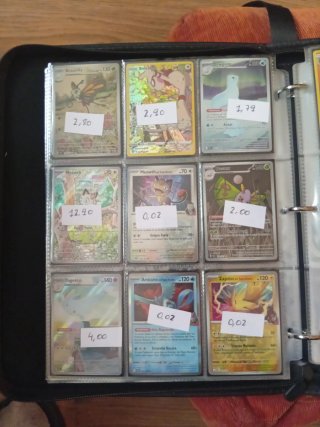 Cartas Pokémon Variadas