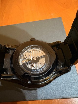 Orologio Emporio Armani Automatico Meccanico Nero