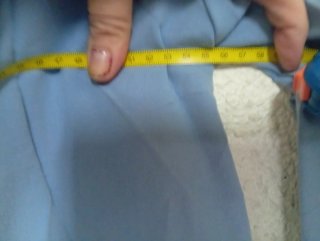 Chaqueta blazer desestructurada azul