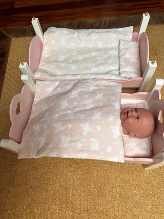 Literas de juguete para muñecas Se separan