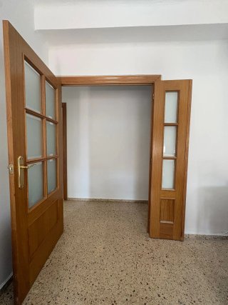 Puerta doble interior madera con + Puerta simple