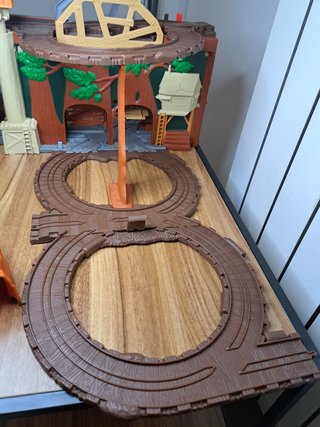 Trenino Thomas Isola Nebbiosa Set Pieghevole