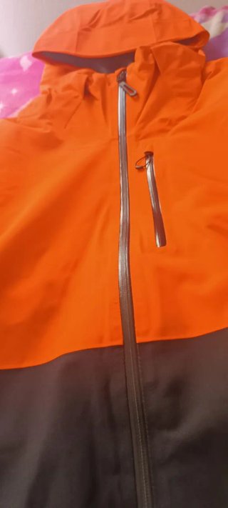 Chaqueta Esquí Salomon Talla S Naranja/Negra