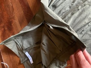 Gonna longuette verde oliva per donna Eclipse