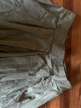 Gonna longuette verde oliva per donna Eclipse