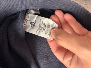 Sudadera Adidas Negra y Amarilla