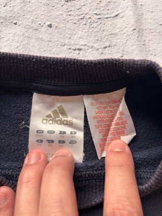 Sudadera Adidas Negra y Amarilla