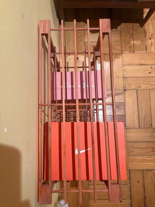 Zapatero de madera