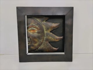 Cuadro Metálico Sol