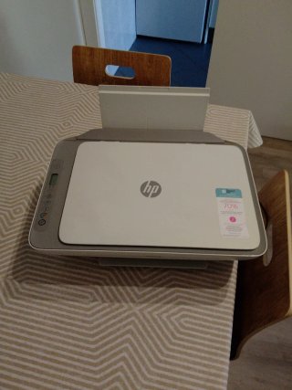 Impresora HP Blanca y Gris