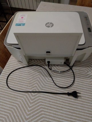 Impresora HP Blanca y Gris