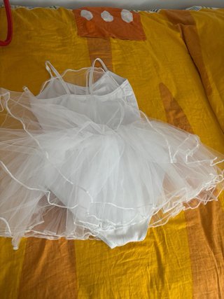 Tutú ballet blanco niña. Talla 5-6