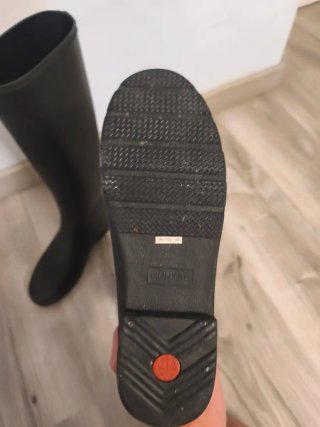 Botas de agua Hunter altas negras