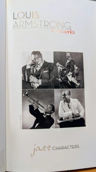 L. Armstrong Characters y cd con Ella Fitzgerald