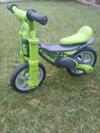 Bicicleta Feber sin pedales verde