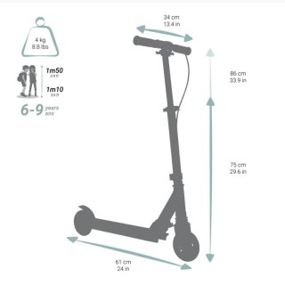 Patinete Oxelo Decathlon