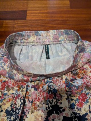 Falda pantalón estampada floral