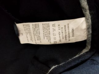 Pantalón ancho azul marino