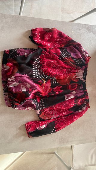 Blusa floreale Desigual