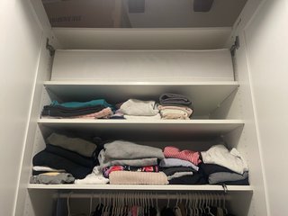 Balda armario Ikea KOMPLEMENT blanca