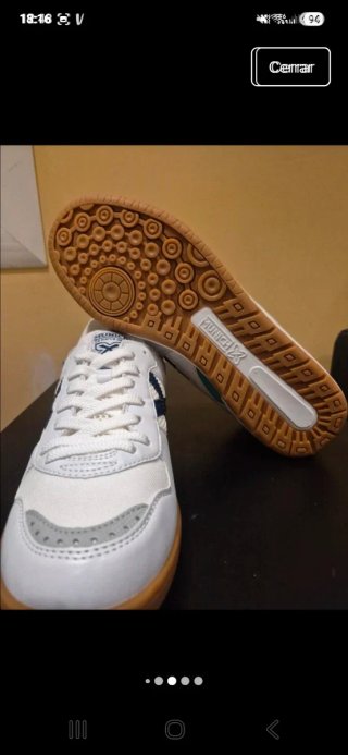 Zapatillas Munich Blancas y Azules