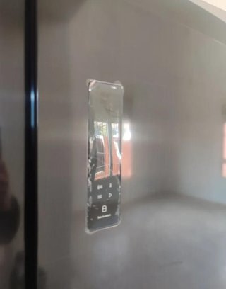 Frigorífico Cecotec Bolero SBS 559 Glas Negro