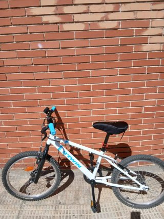 Bicicleta Btwin Blanca
