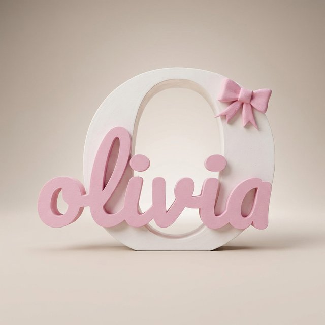 Letras decorativas / nombres personalizado 3D