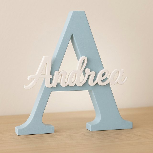 Letras decorativas / nombres personalizado 3D