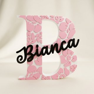 Letras decorativas / nombres personalizado 3D