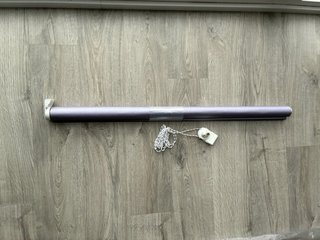 Estor enrollable lila con cadena 185x87cm