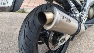 Honda CBR 600F Sportbike Plata/Negra