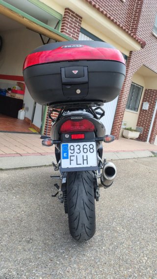 Honda CBR 600F Sportbike Plata/Negra