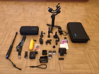 GoPro Hero 11 + GIMBALGO-PRO FLUID AI